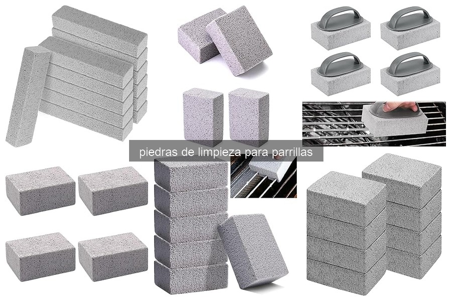 ¿Qué son las piedras de limpieza para parrillas y cómo funcionan?