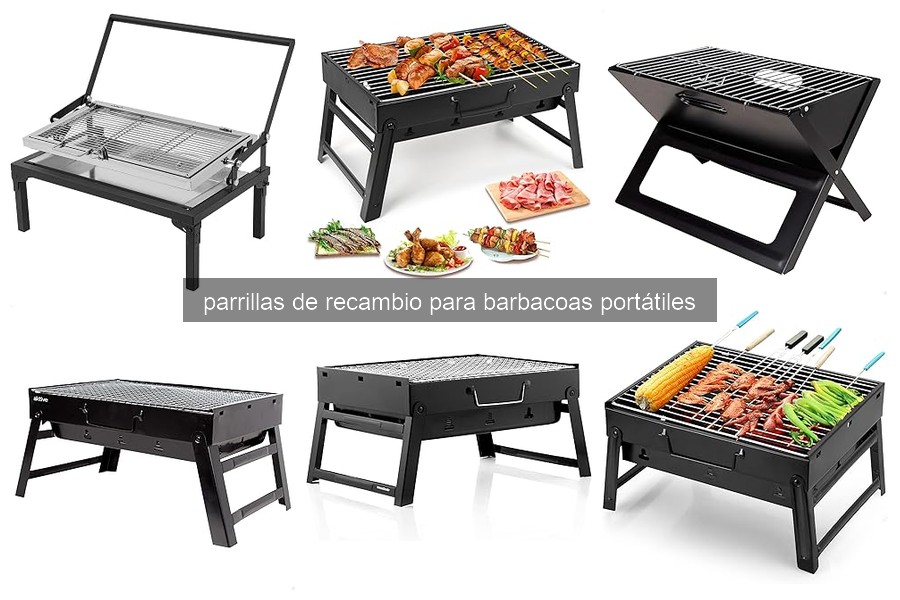 Tipos de Parrillas de Recambio para Barbacoas Portátiles