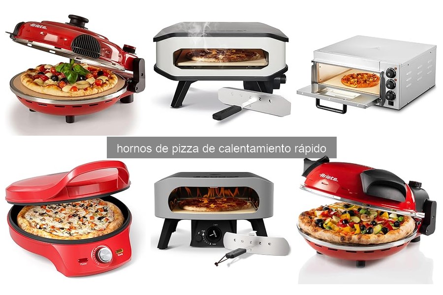 Ventajas de los hornos de pizza de calentamiento rápido