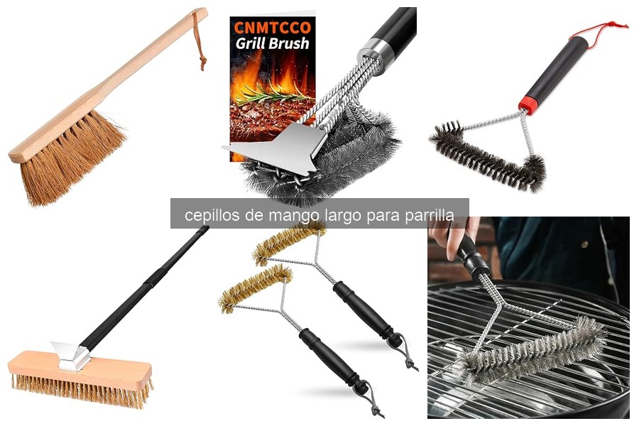 Ventajas del cepillo de mango largo para parrilla