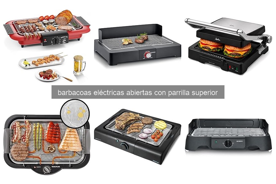 Ventajas y desventajas de barbacoas eléctricas abiertas